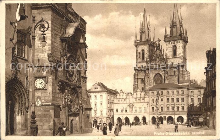 Praha Prahy Prague Staromestske namesti