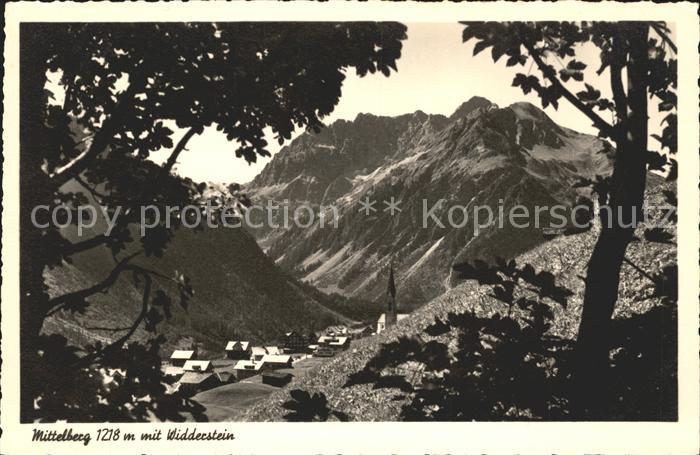 Mittelberg Vorarlberg Widderstein