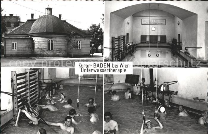 Baden Wien Kurort Unterwassertherapie
