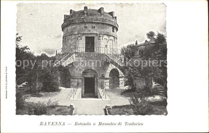 Ravenna Italia Rotonda Mausoleo Teodorico