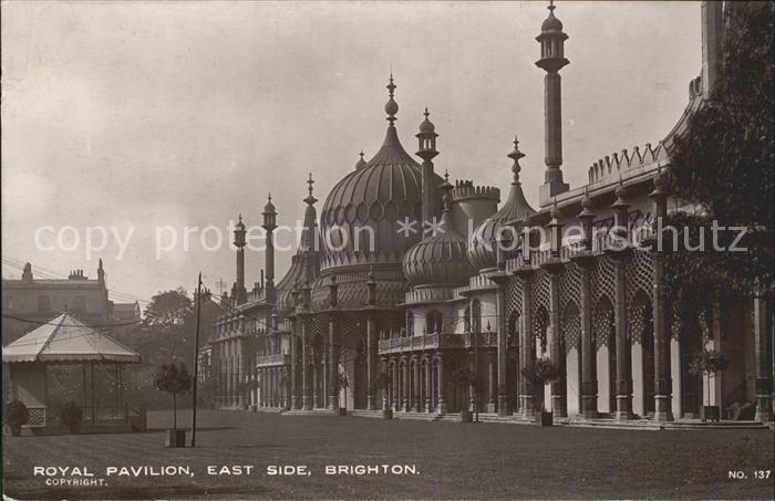 Brighton Hove Royal Pavilion East side