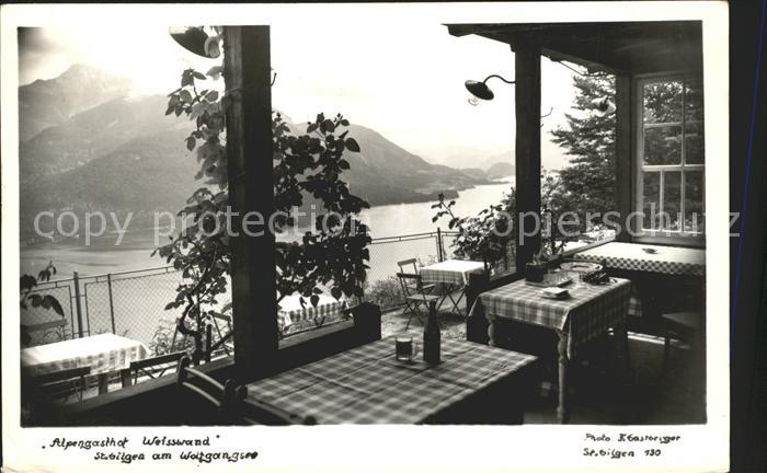 St Gilgen Salzkammergut Alpengasthof Weisswand