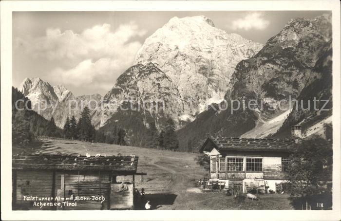 Falzturneralm Sonn Joch Achensee