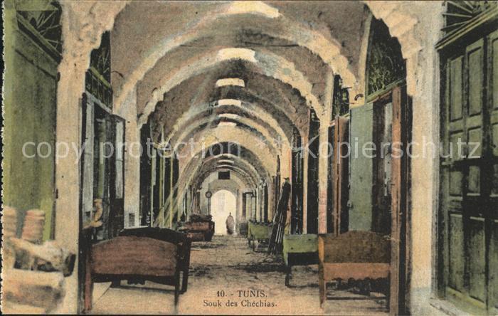 Tunis Souk Chechias
