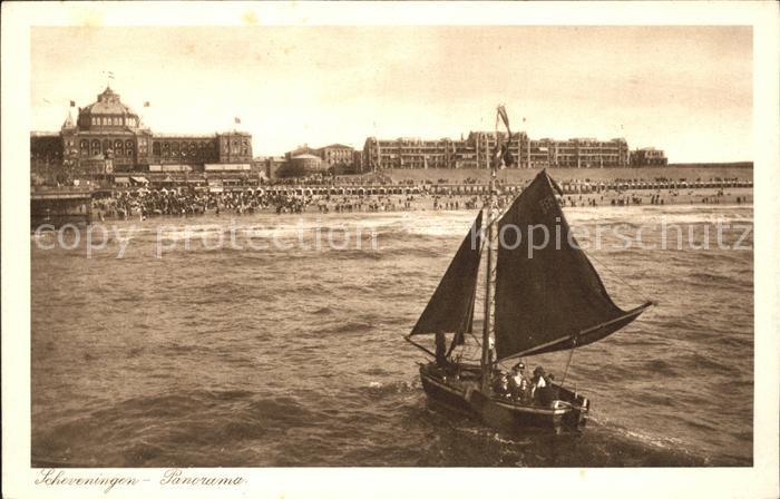 Scheveningen Strand Segelboot
