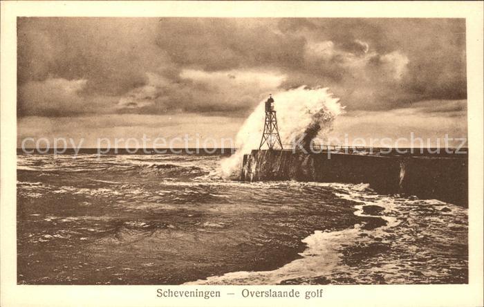 Scheveningen Overslaande golf