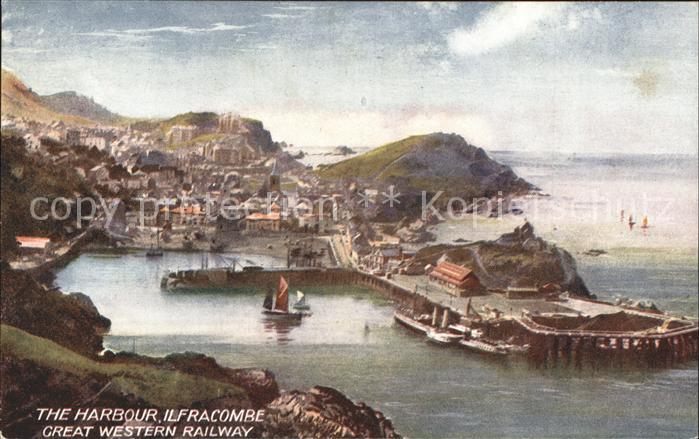 Ilfracombe North Devon Harbour Great Western Railway