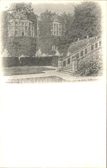 Bakewell Derbyshire Dales Haddon Hall