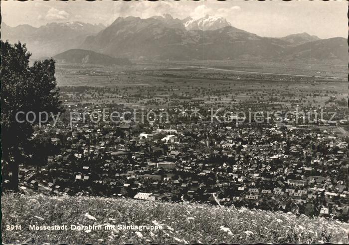 Dornbirn Vorarlberg Messestadt Saentisgruppe