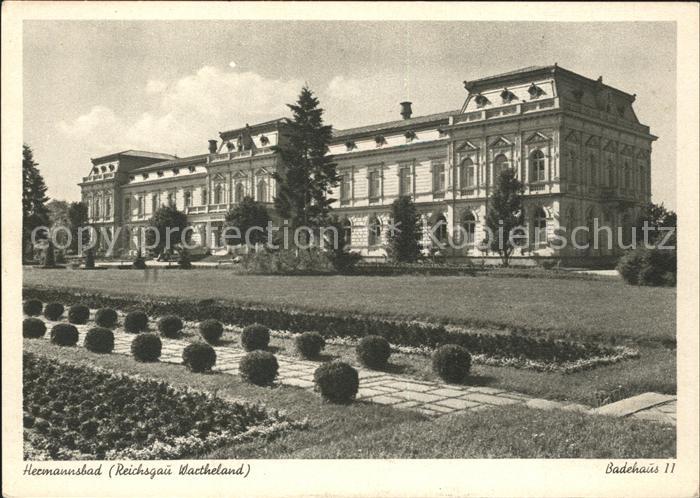 Hermannsbad Reichsgau Wartheland Badehaus