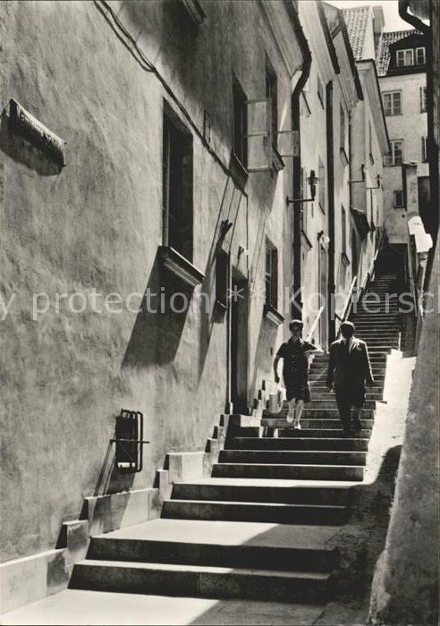 Warszawa Ulica Kaminne Schodki