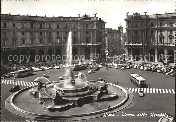 Roma Rom Piazza della Repubblica