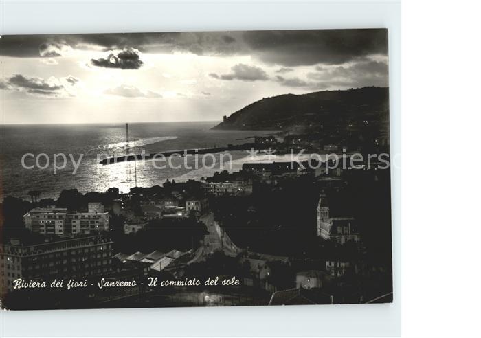 Sanremo Il commiato del sole