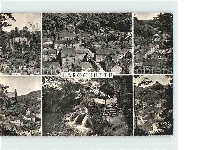Larochette Luxembourg Teilansichten Wasserfall
