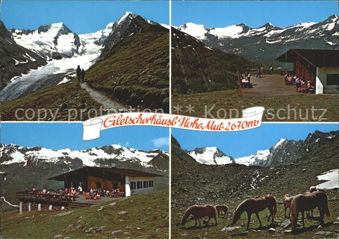 Gaisberg Weg ins Gaisbergtal Gletscherhäusl mit