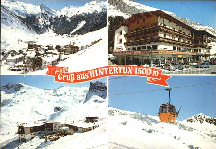Hintertux Zillertal Hotel Neu Hintertux Cafe Kaiserbründl G