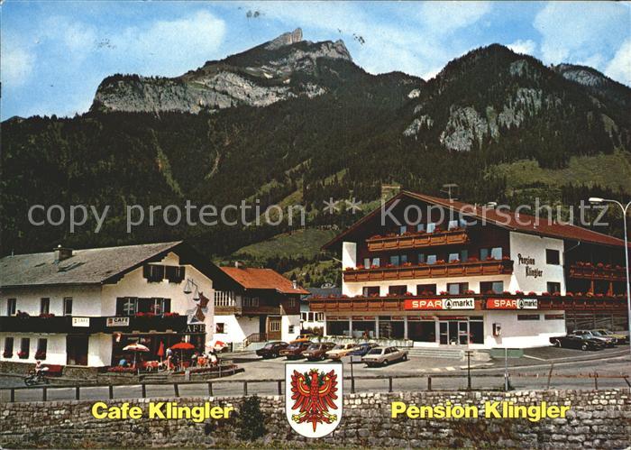 Maurach Tirol Cafe Pension Klingler Spar Markt