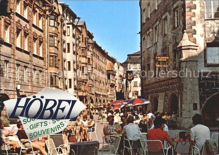Innsbruck Fussgängerzone Hotel Goldener Adler