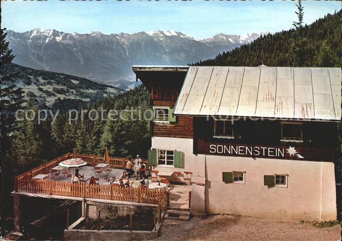 Fulpmes Tirol Gasthaus Sonnenstein Terrasse