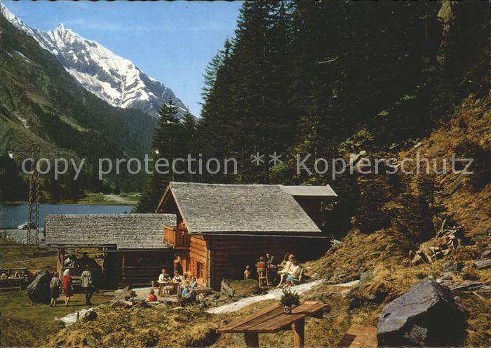 Mittersill Oberpinzgau Jausenstation Gamsblick am Hintersee im Felbertal