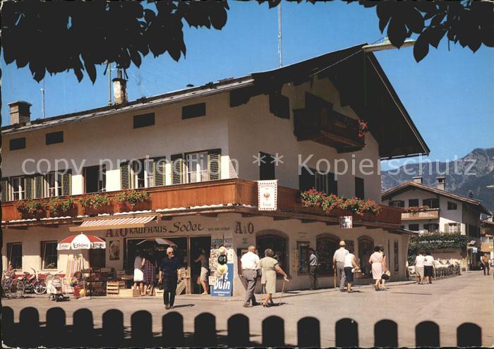 Waidring Tirol Kaufhaus Soder