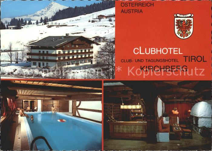 Kirchberg Tirol Clubhotel Kirchberg Hallenbad Gastraum