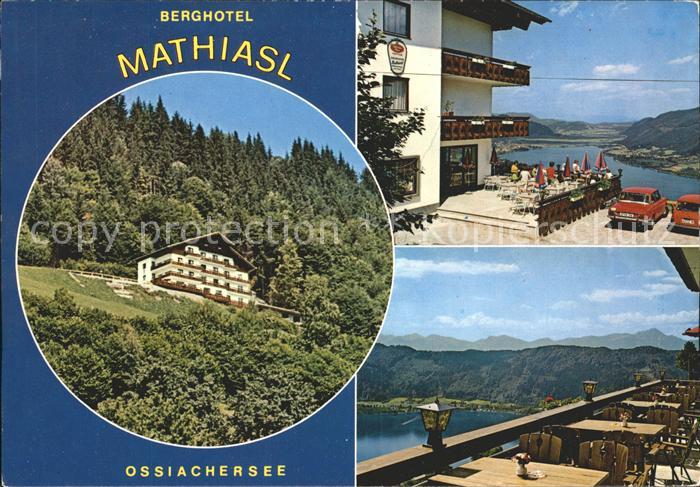 Ossiachersee Berghotel Mathiasl Terrasse