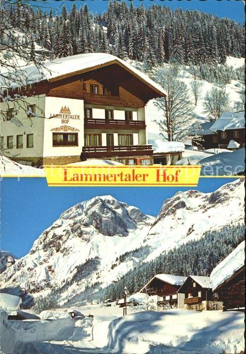 Lungoetz Annaberg Lammertaler Hof Dorfpartie