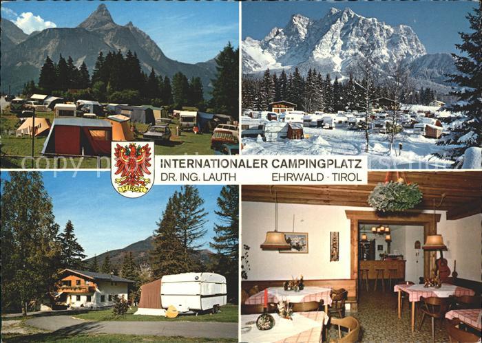 Ehrwald Tirol Int Campingplatz Panorama Restaurant