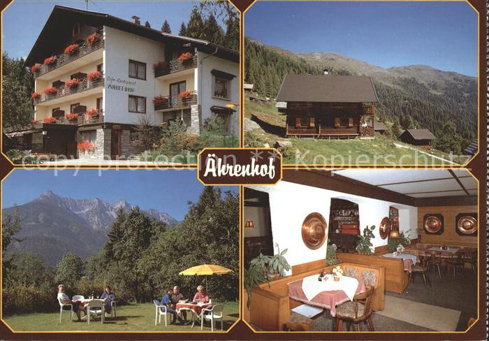 Berg Drautal Pension Ährenhof Panorama Gaststube