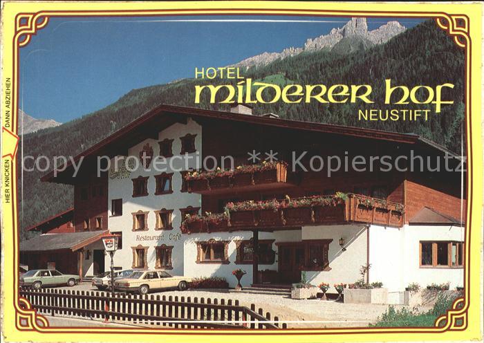 Neustift Stubaital Tirol Hotel Milderer Hof