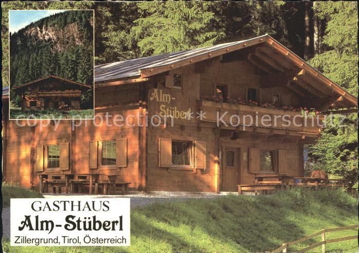 Mayrhofen Zillertal Gasthaus Alm Stueberl Zillergrund