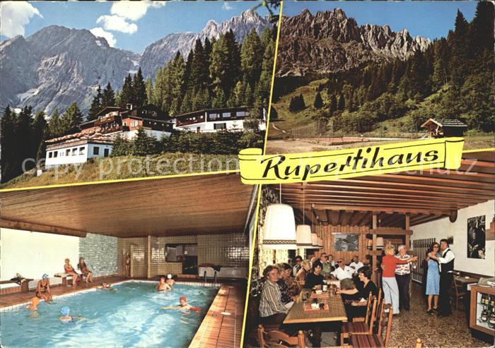 Muehlbach Hochkoenig Alpengasthof Rupertihaus Hallenbad Stube