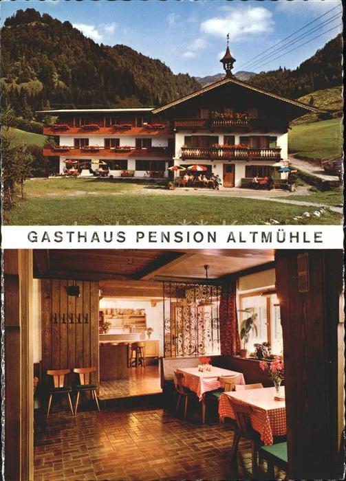 Gasteig Tirol Gasthaus Pension Altmuehle Stube