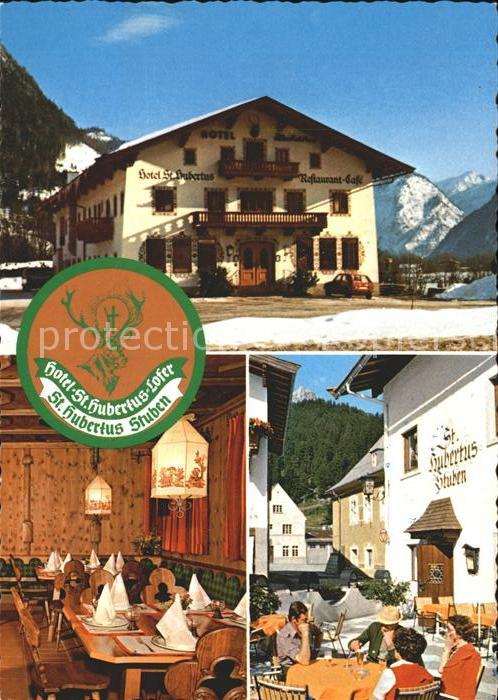 Lofer Hotel St Hubertus mit St Hubertus Stuben