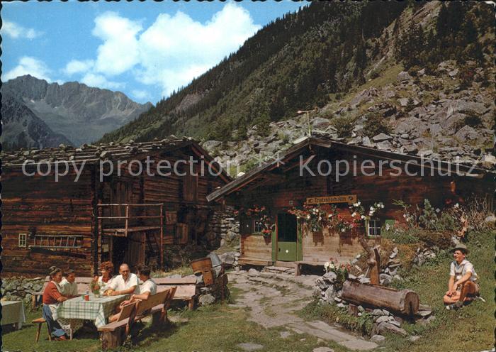 Ginzling Tristenbachalm im Zillertal