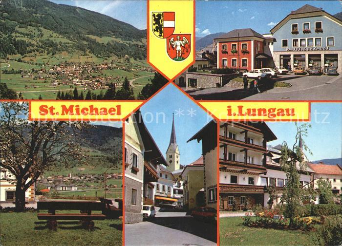 St Michael Lungau Panorama Dorfpartien Kirche