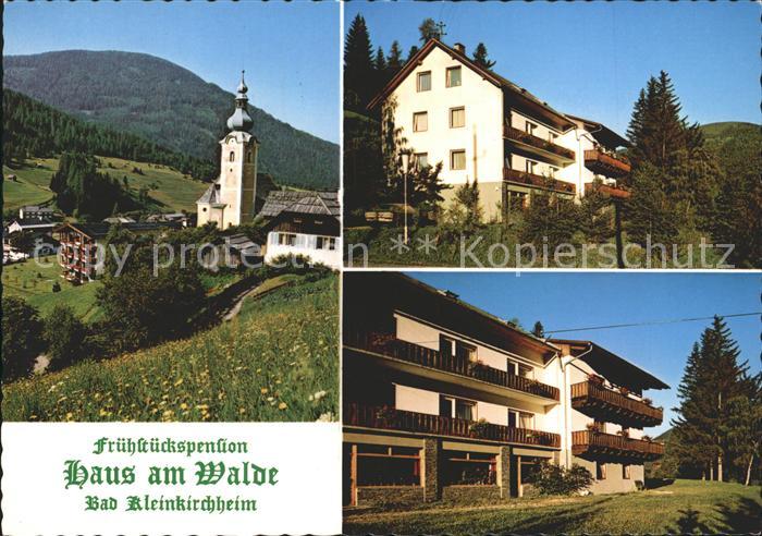 Bad Kleinkirchheim Kaernten Fruehstueckspension Haus am Walde Kirche