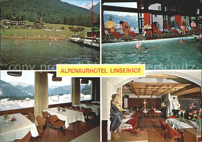Imst Tirol Alpenkurhotel Linserhof Gastraum Hallen