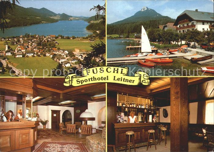 Fuschl See Salzkammergut Sporthotel Leitner Rezeption Bar