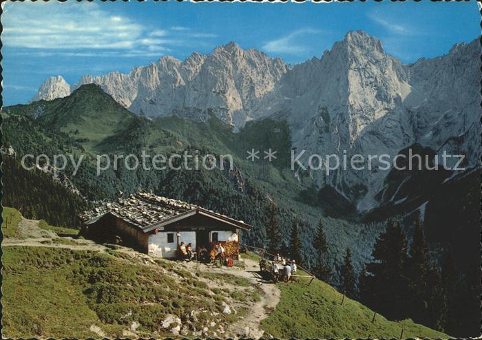 Wilder Kaiser Hinterkaiserfeldenalm