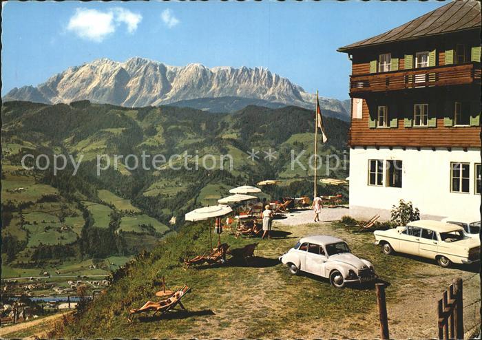 St Johann Pongau Salzburg Berghotel Hahnbaum Freiterrasse