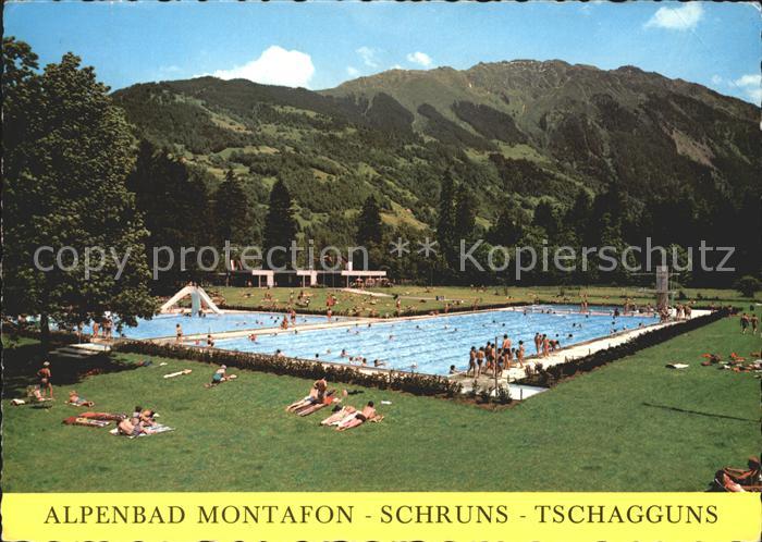 Schruns Vorarlberg Alpenbad Montafon Schruns Tschagguns
