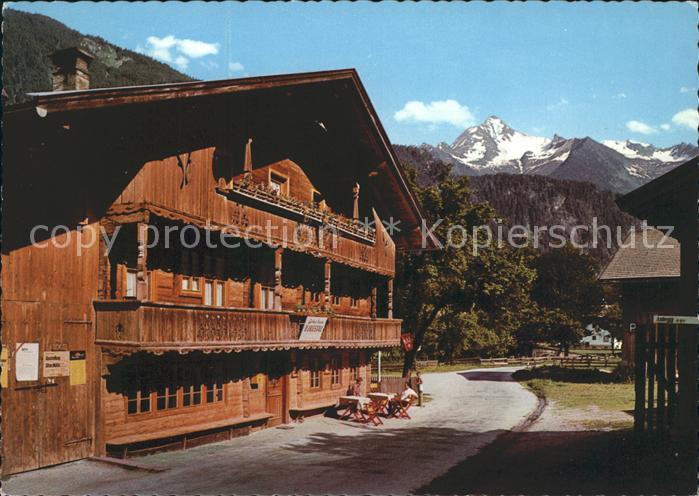 Mayrhofen Zillertal Gasthaus Pension Burgstall