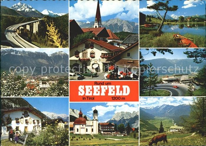 Seefeld Tirol Autobahn Kirche See Panorama Schmuckkaestchen Seekirche