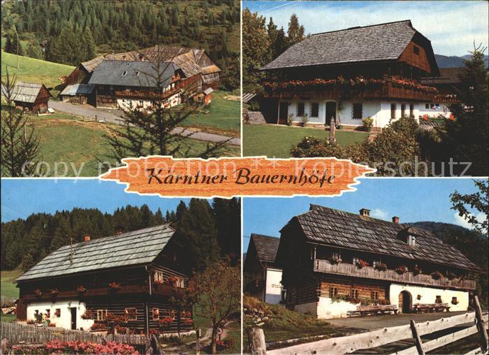 Bad Kleinkirchheim Kaernten Kaerntner Bauernhoefe
