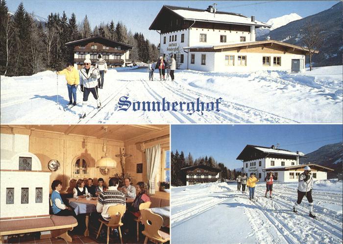 Mittersill Oberpinzgau Sonnberghof Kaminzimmer Langlaeufer