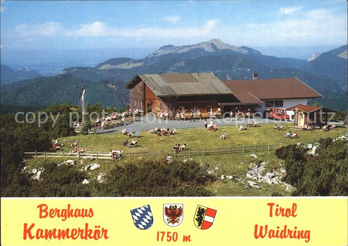 Waidring Tirol Berghaus Kammerkoer
