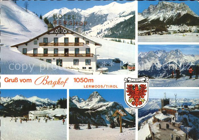 Lermoos Tirol Gasthof Berghof Teilansichten Panorama