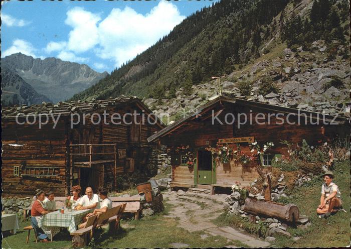 Ginzling Tristenbach Alm in der Floite